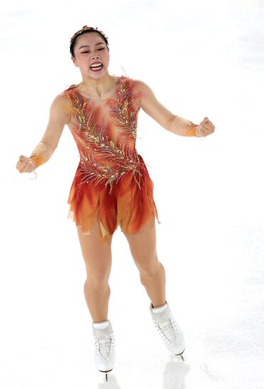 Фигурное катание. V этап Кубка мира. Женщины. Произвольная программа