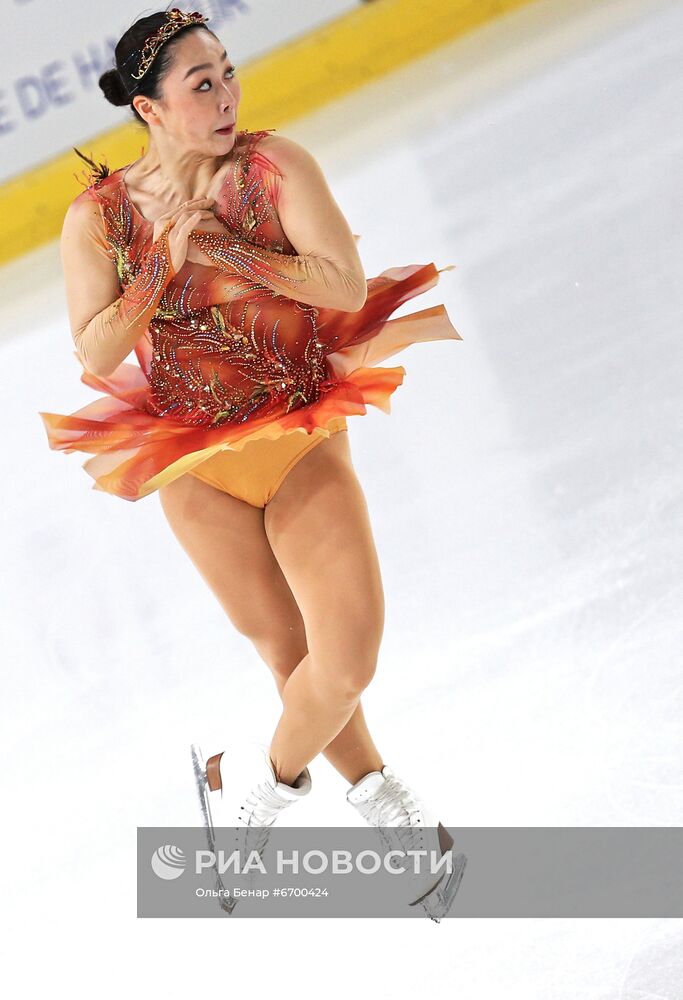 Фигурное катание. V этап Кубка мира. Женщины. Произвольная программа