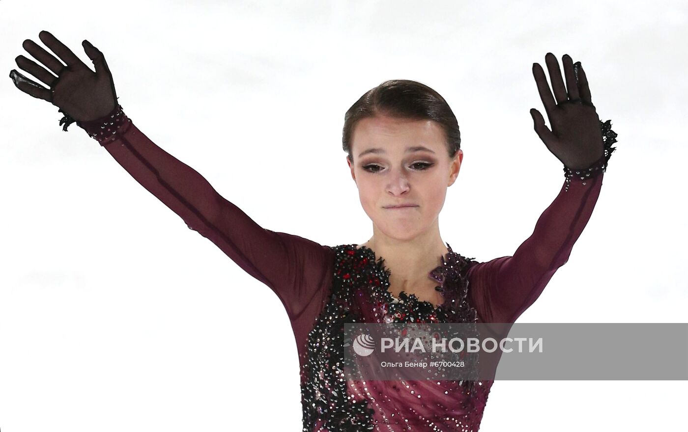 Фигурное катание. V этап Кубка мира. Женщины. Произвольная программа