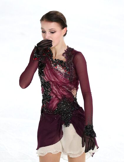 Фигурное катание. V этап Кубка мира. Женщины. Произвольная программа