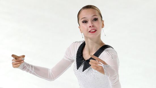 Фигурное катание. V этап Кубка мира. Женщины. Произвольная программа