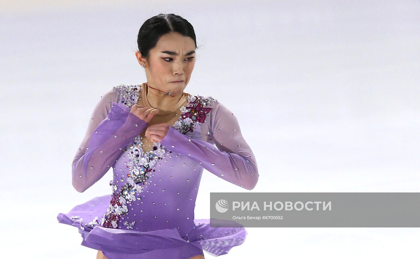 Фигурное катание. V этап Кубка мира. Женщины. Произвольная программа