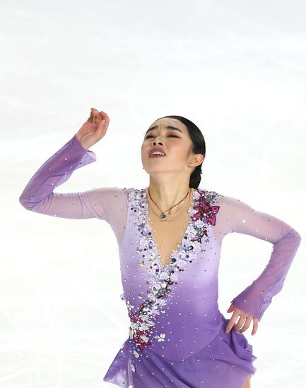 Фигурное катание. V этап Кубка мира. Женщины. Произвольная программа