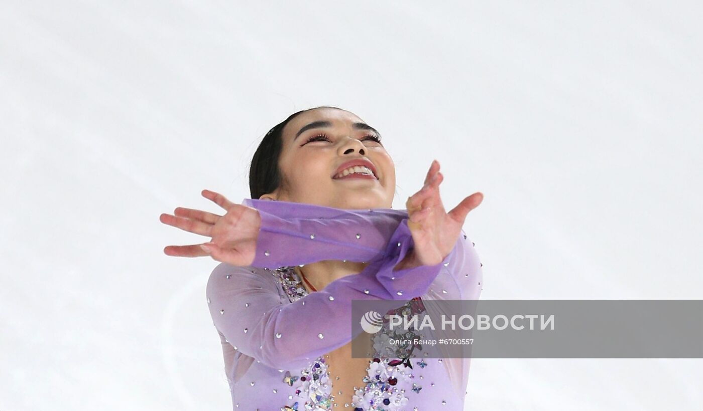 Фигурное катание. V этап Кубка мира. Женщины. Произвольная программа