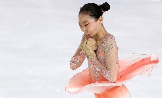 Фигурное катание. V этап Кубка мира. Женщины. Произвольная программа