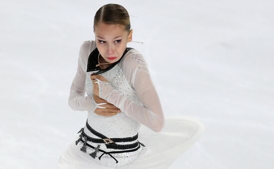 Фигурное катание. V этап Кубка мира. Женщины. Произвольная программа