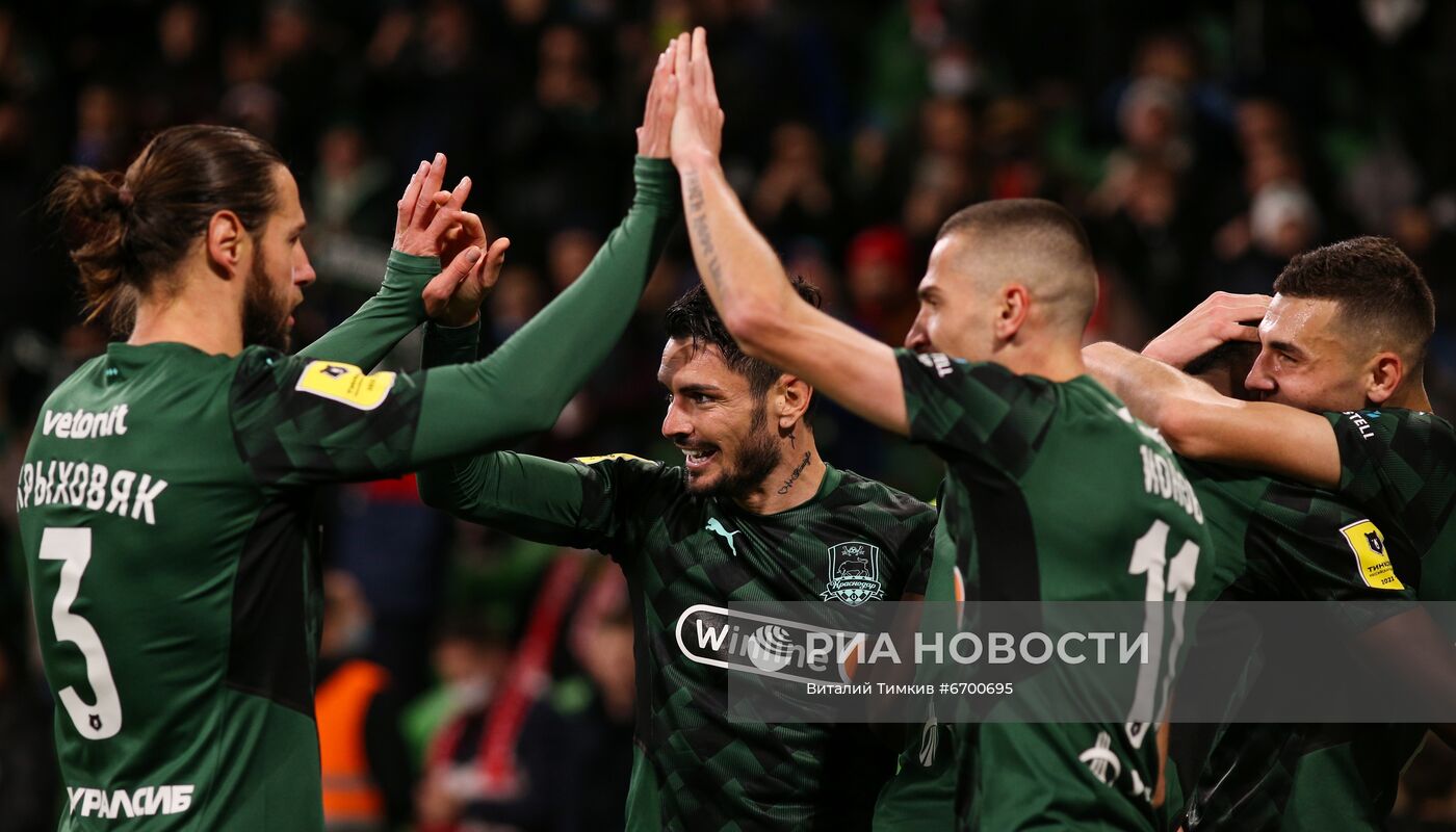 Футбол. РПЛ. Матч "Краснодар" - "Спартак"