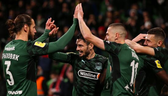 Футбол. РПЛ. Матч "Краснодар" - "Спартак"