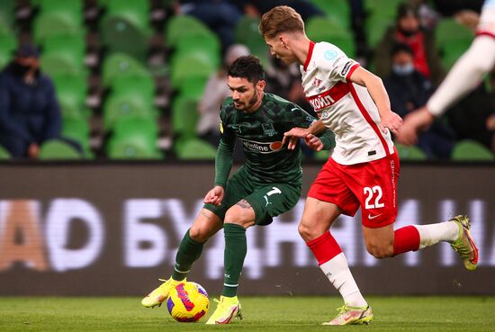 Футбол. РПЛ. Матч "Краснодар" - "Спартак"