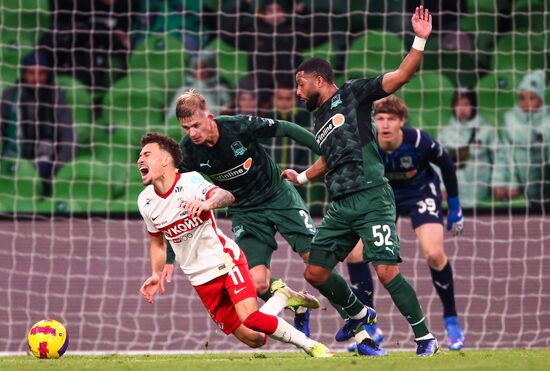 Футбол. РПЛ. Матч "Краснодар" - "Спартак"