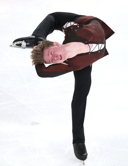 Фигурное катание. V этап Кубка мира. Мужчины. Произвольная программа