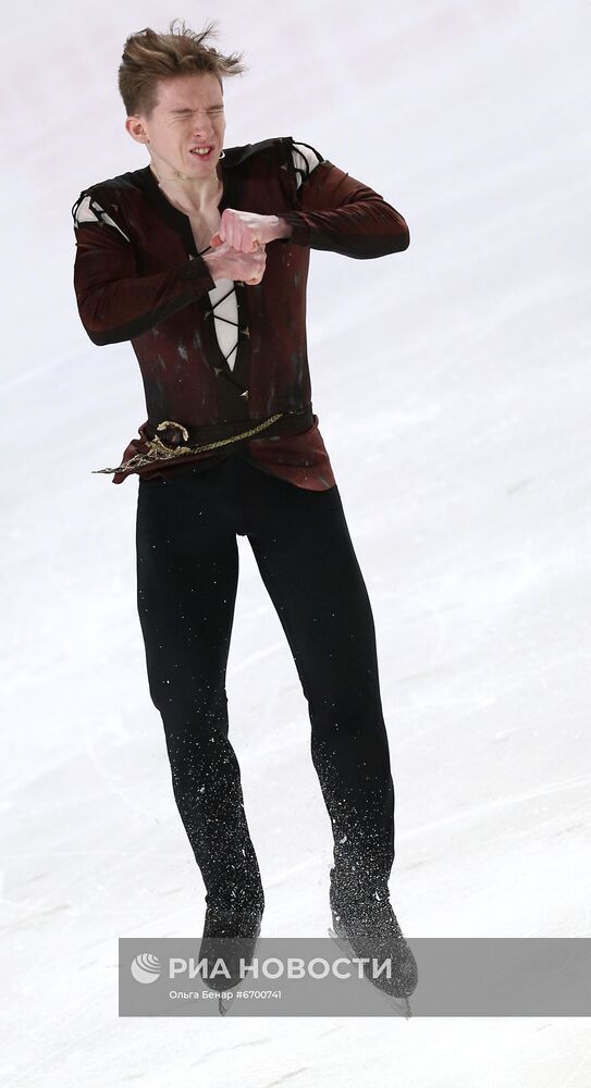 Фигурное катание. V этап Кубка мира. Мужчины. Произвольная программа