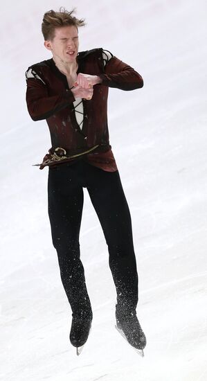 Фигурное катание. V этап Кубка мира. Мужчины. Произвольная программа