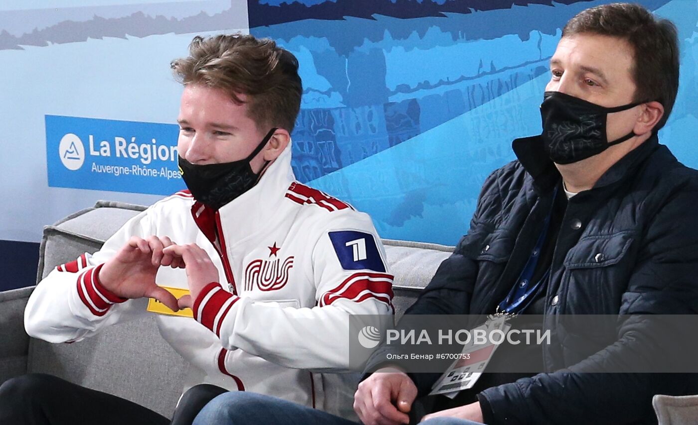 Фигурное катание. V этап Кубка мира. Мужчины. Произвольная программа