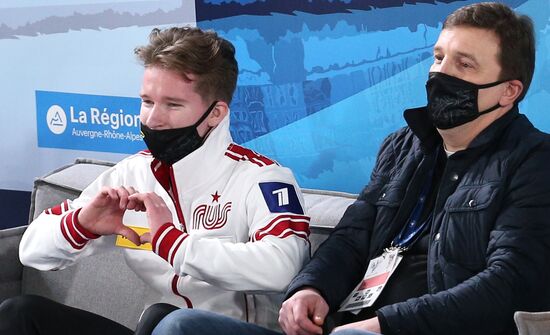 Фигурное катание. V этап Кубка мира. Мужчины. Произвольная программа