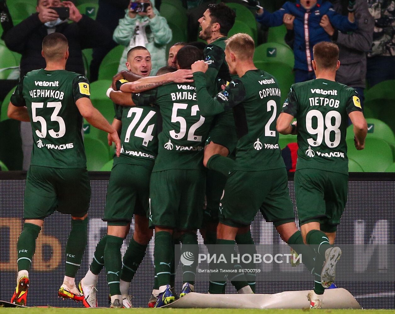 Футбол. РПЛ. Матч "Краснодар" - "Спартак"