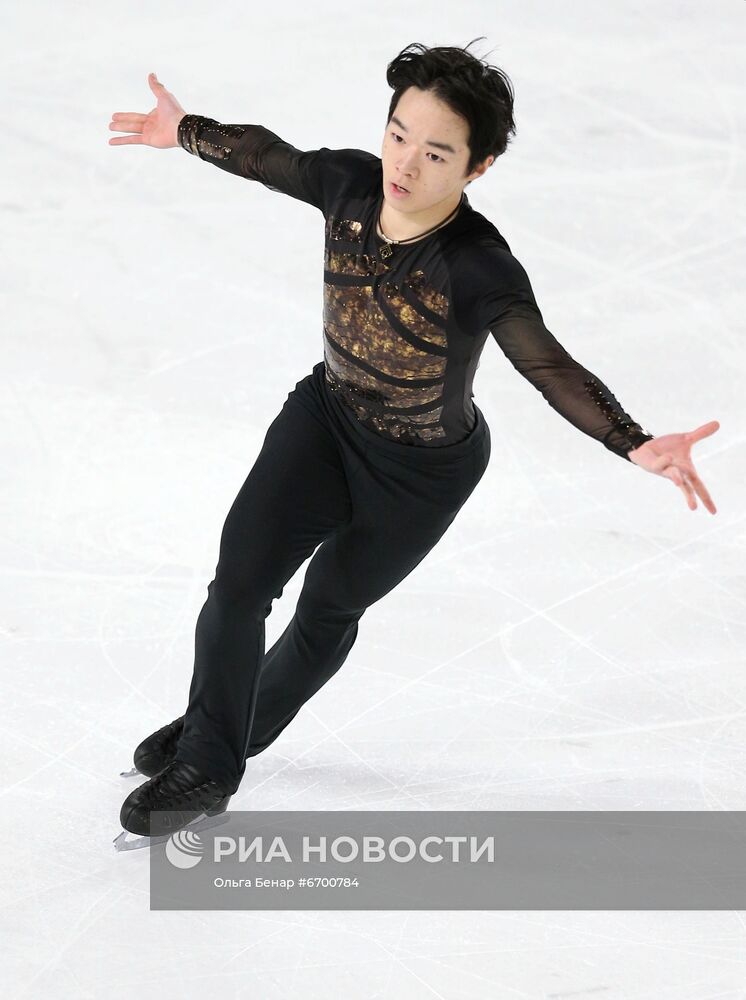 Фигурное катание. V этап Кубка мира. Мужчины. Произвольная программа