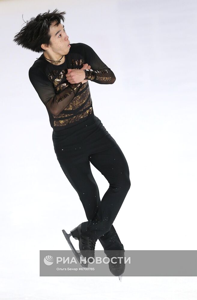 Фигурное катание. V этап Кубка мира. Мужчины. Произвольная программа