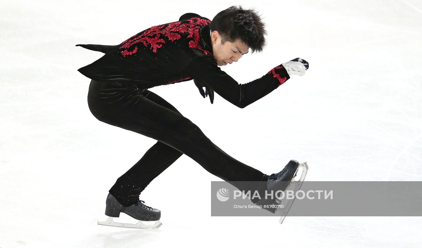 Фигурное катание. V этап Кубка мира. Мужчины. Произвольная программа