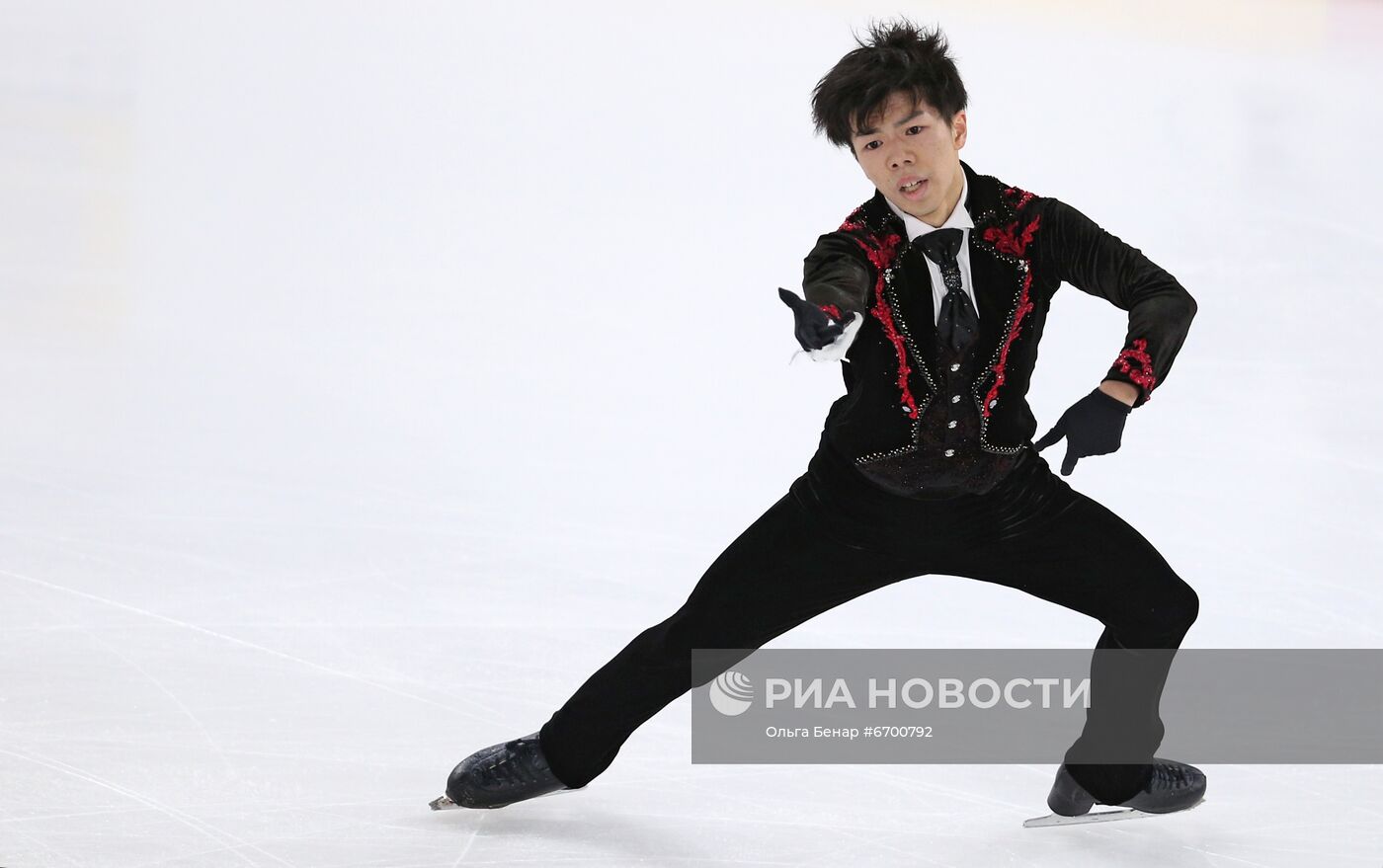 Фигурное катание. V этап Кубка мира. Мужчины. Произвольная программа