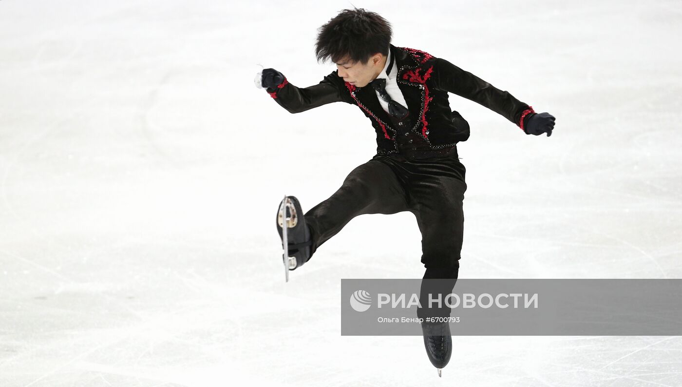 Фигурное катание. V этап Кубка мира. Мужчины. Произвольная программа