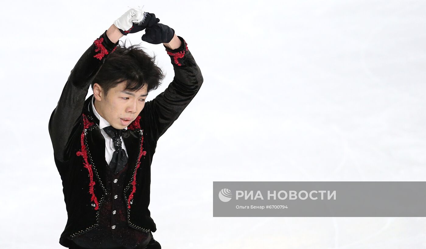 Фигурное катание. V этап Кубка мира. Мужчины. Произвольная программа