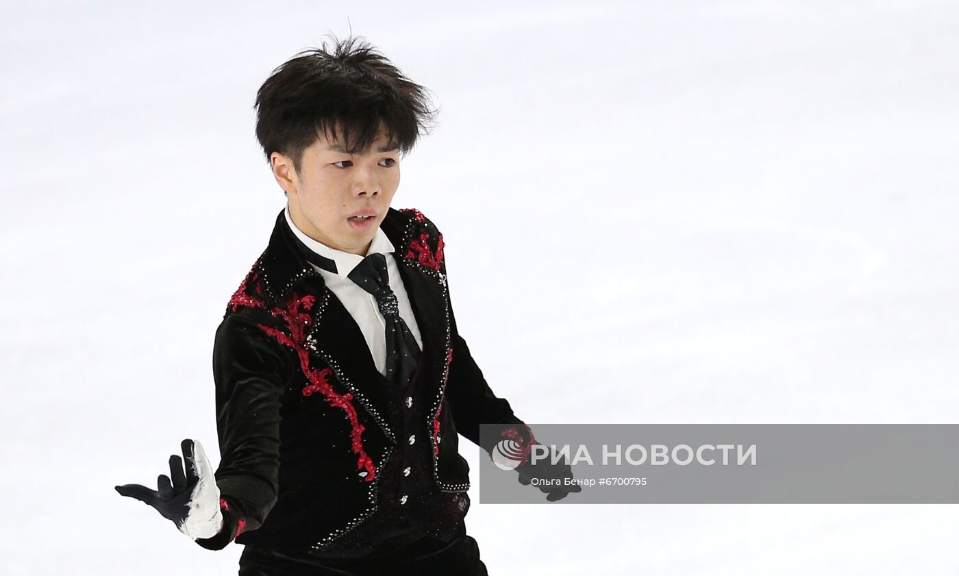 Фигурное катание. V этап Кубка мира. Мужчины. Произвольная программа