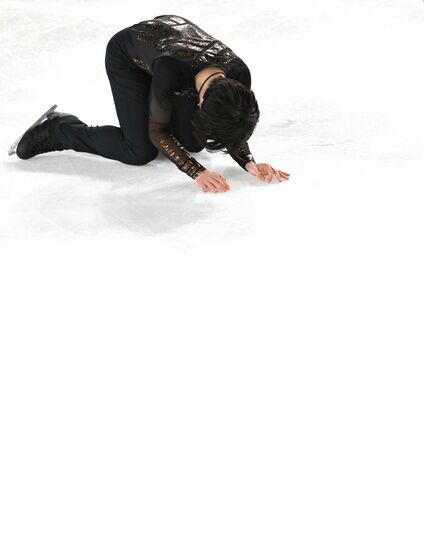 Фигурное катание. V этап Кубка мира. Мужчины. Произвольная программа