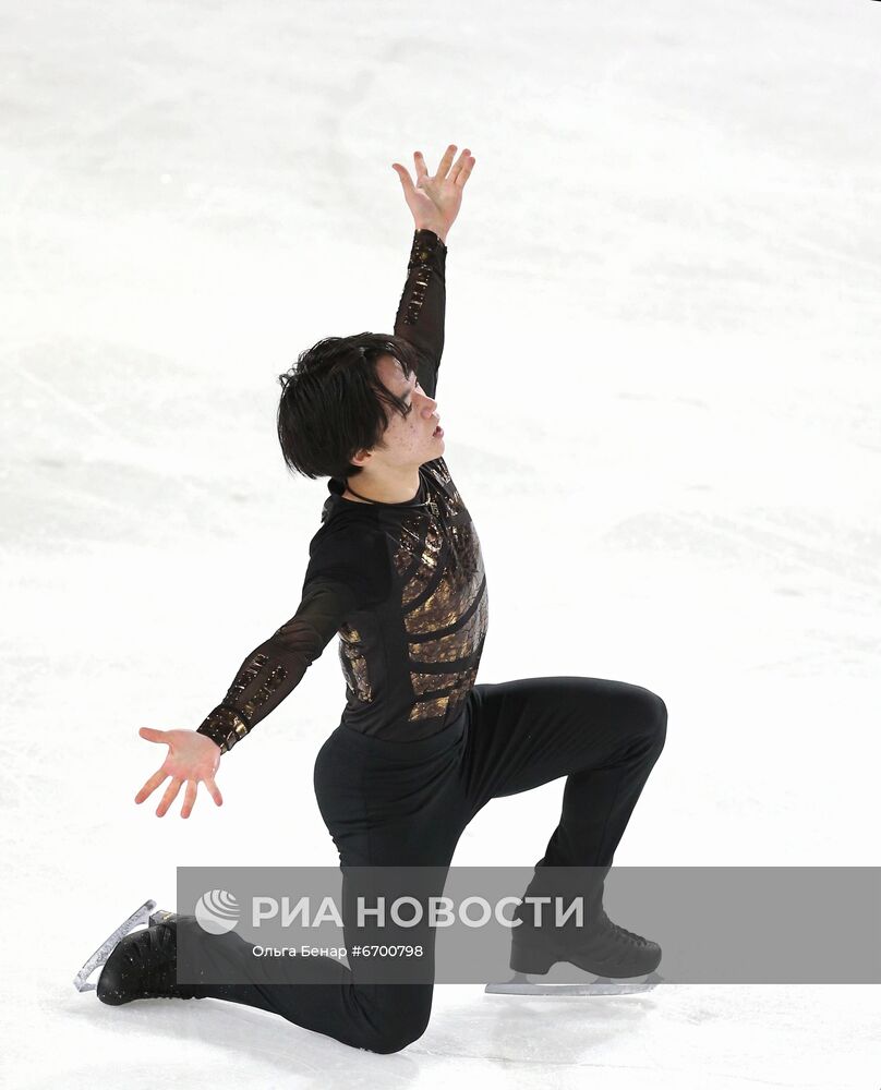 Фигурное катание. V этап Кубка мира. Мужчины. Произвольная программа