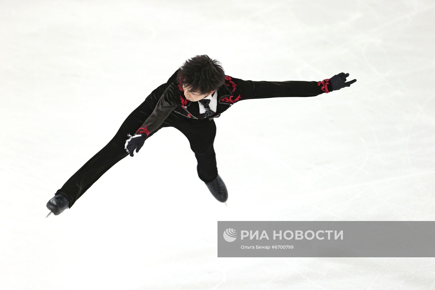 Фигурное катание. V этап Кубка мира. Мужчины. Произвольная программа