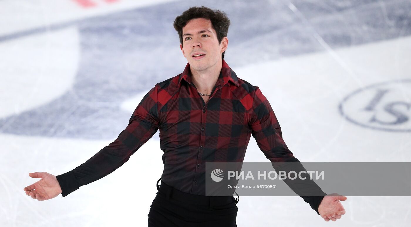 Фигурное катание. V этап Кубка мира. Мужчины. Произвольная программа