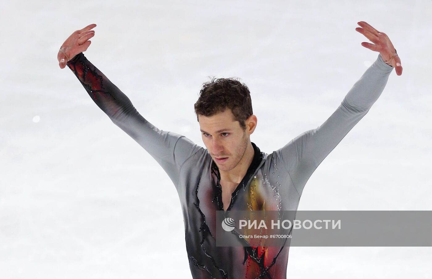 Фигурное катание. V этап Кубка мира. Мужчины. Произвольная программа