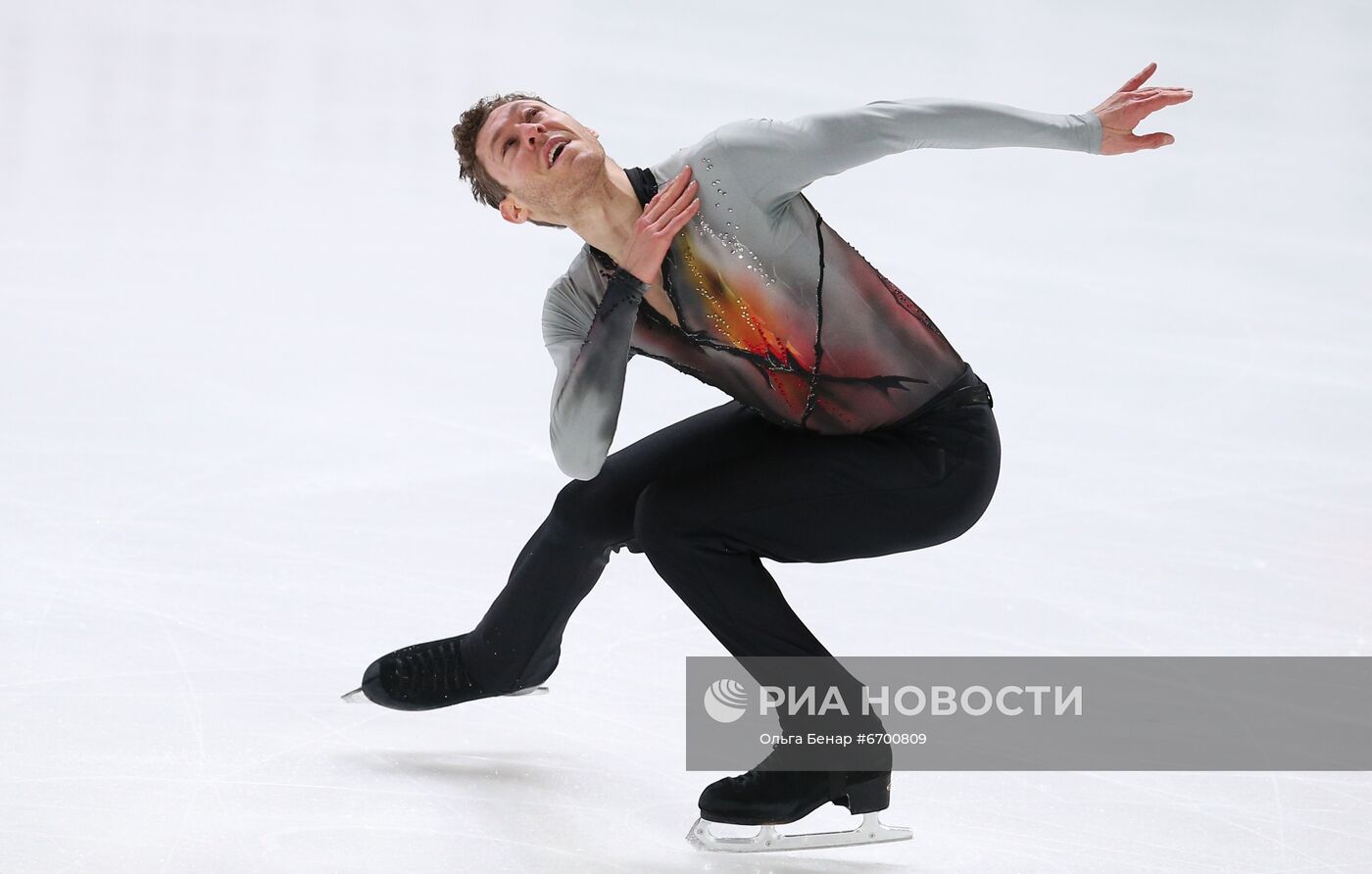 Фигурное катание. V этап Кубка мира. Мужчины. Произвольная программа