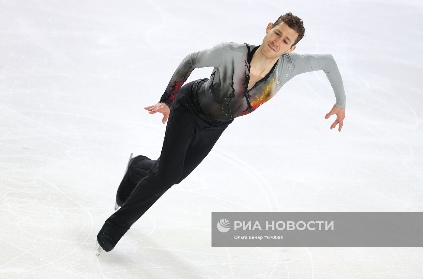 Фигурное катание. V этап Кубка мира. Мужчины. Произвольная программа