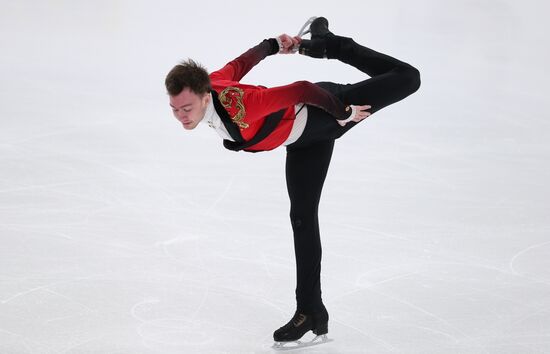 Фигурное катание. V этап Кубка мира. Мужчины. Произвольная программа