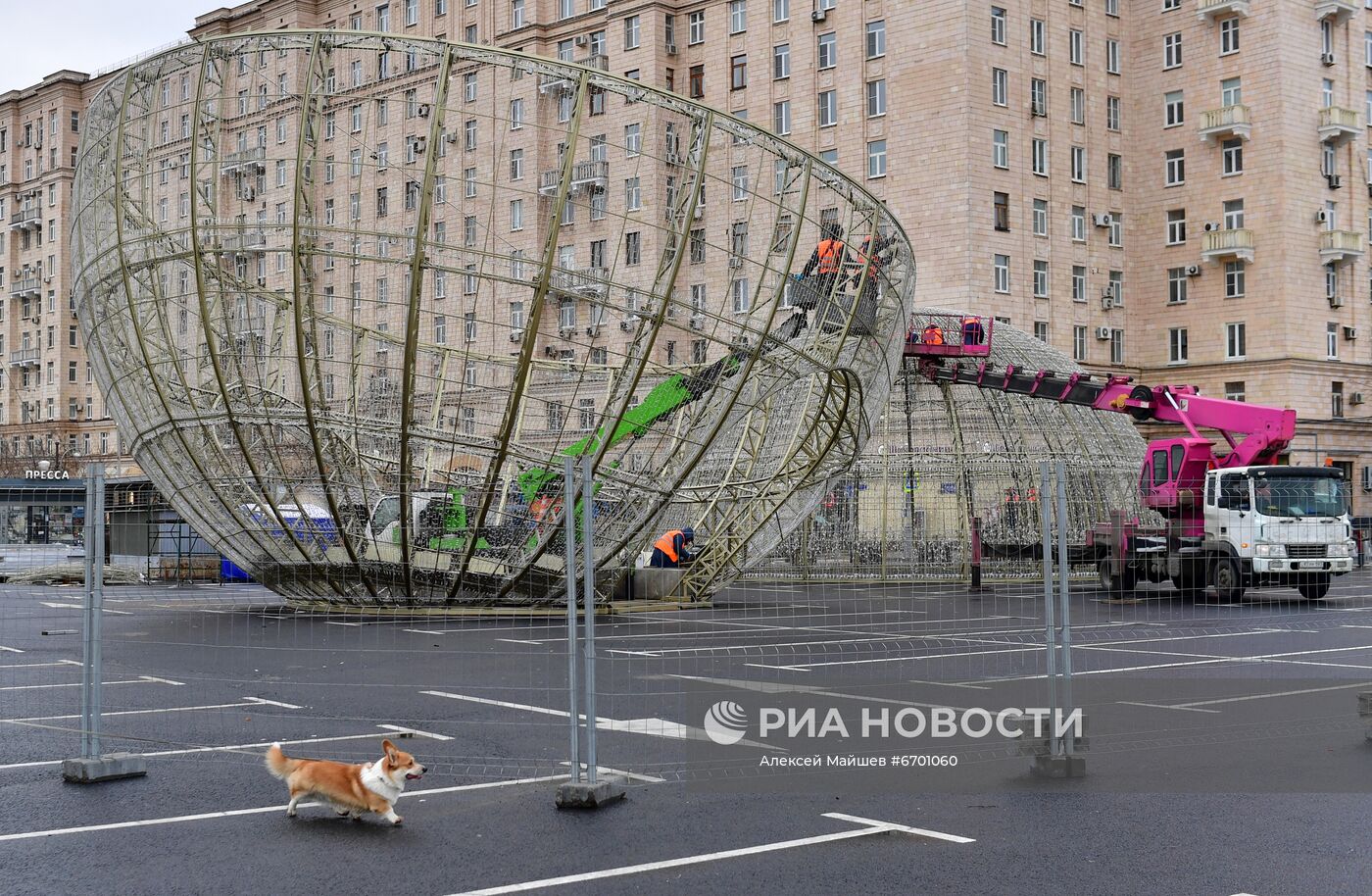 Украшение Москвы к Новому году