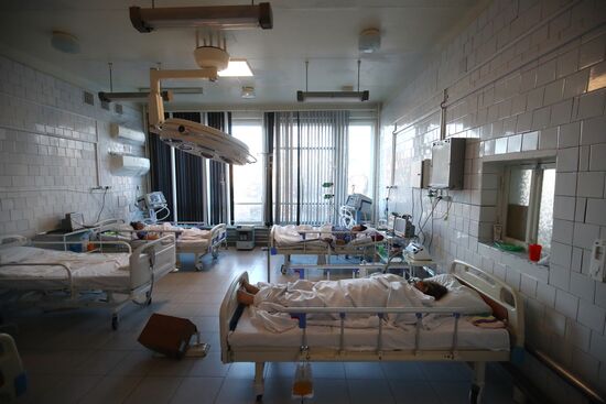 Лечение пациентов с COVID-19 в больнице скорой помощи г. Волгограда 