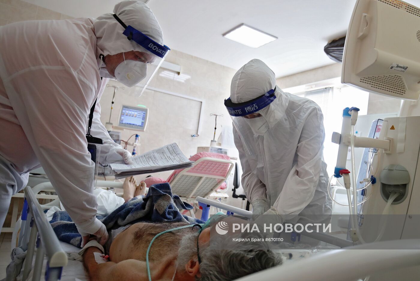 Лечение пациентов с COVID-19 в больнице скорой помощи г. Волгограда