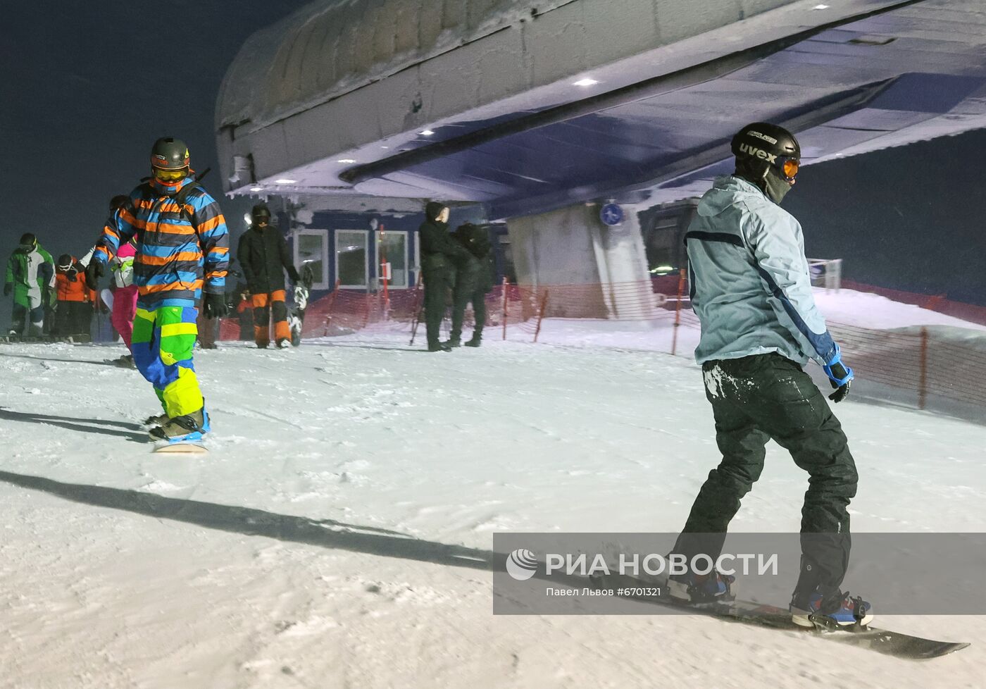 Открытие горнолыжного сезона на курорте "Большой Вудьявр" в Мурманской области