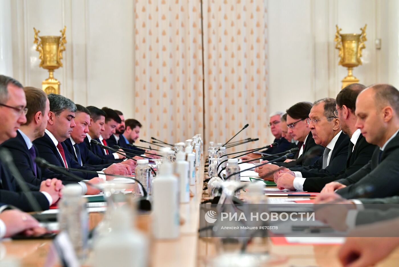 Заседание Совета глав субъектов РФ при МИД России