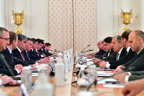 Заседание Совета глав субъектов РФ при МИД России