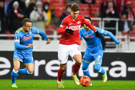 Футбол. Лига Европы. Матч "Спартак" - "Наполи"