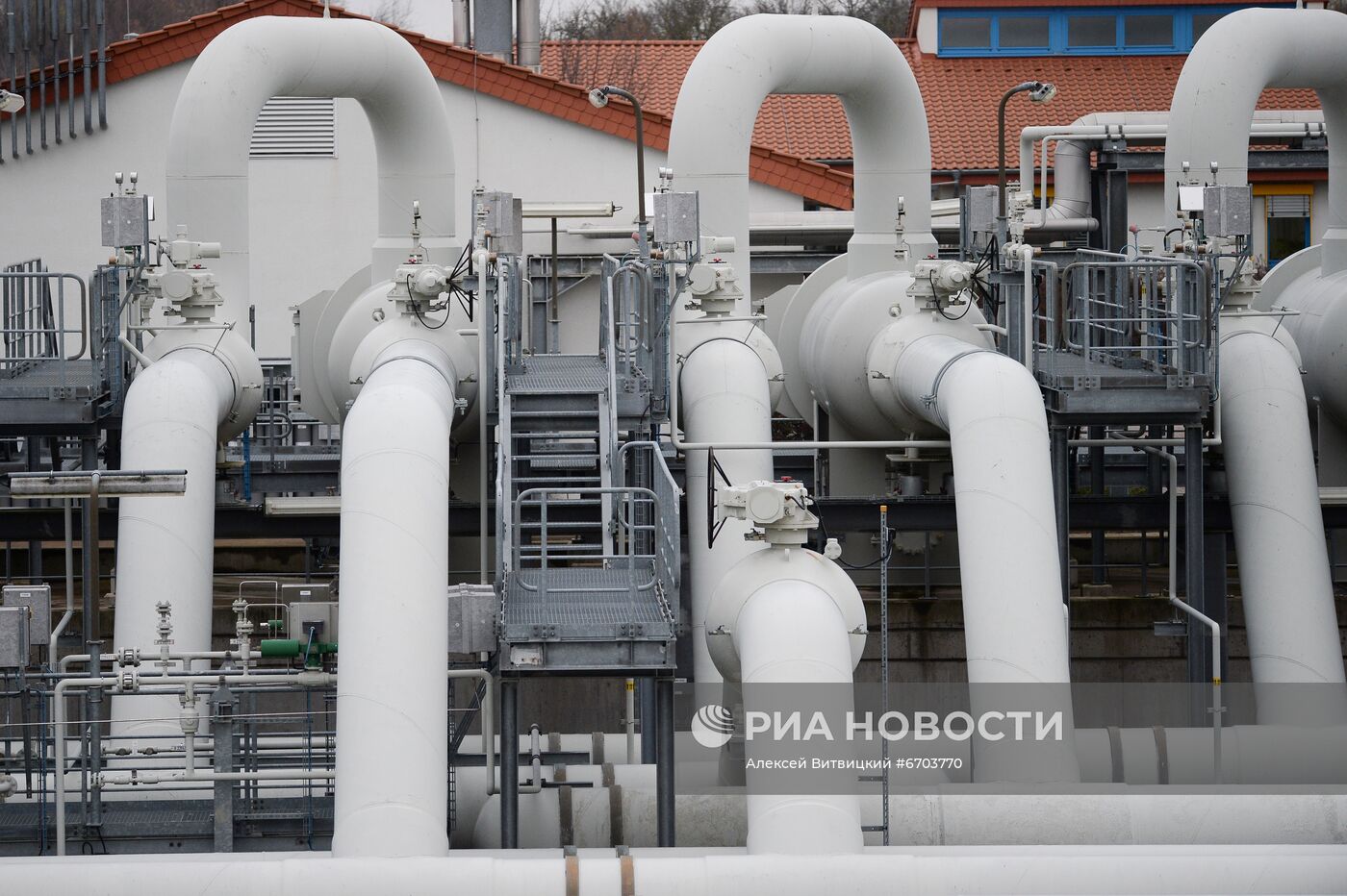 Газокомпрессорная станция Gascade в Айслебене