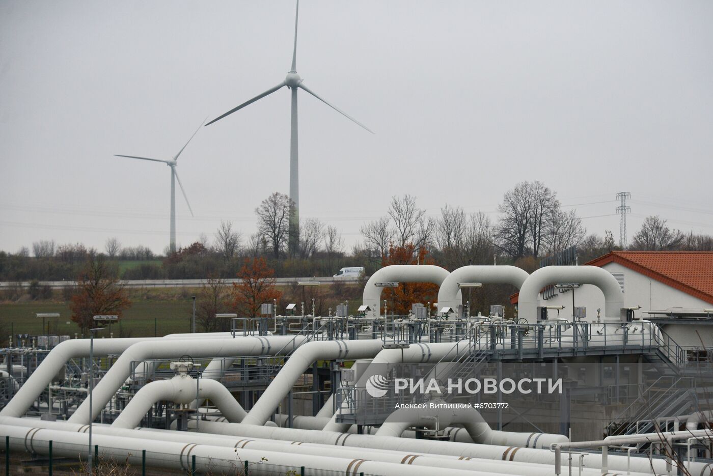 Газокомпрессорная станция Gascade в Айслебене