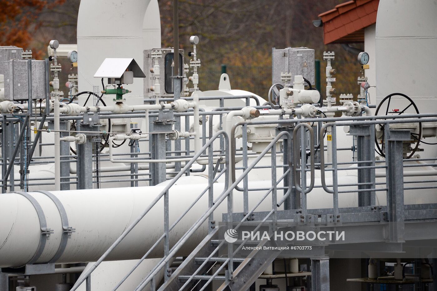 Газокомпрессорная станция Gascade в Айслебене