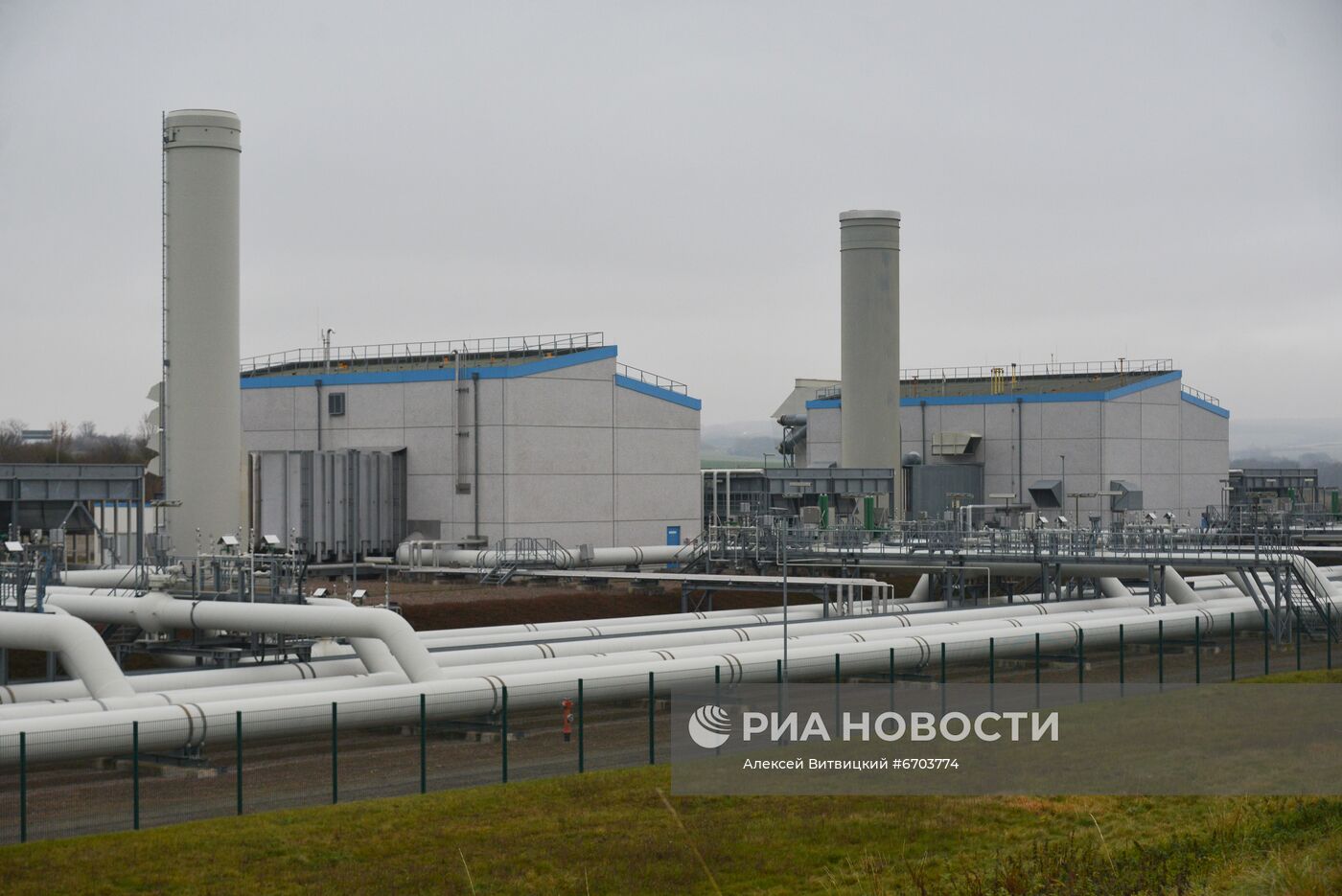 Газокомпрессорная станция Gascade в Айслебене