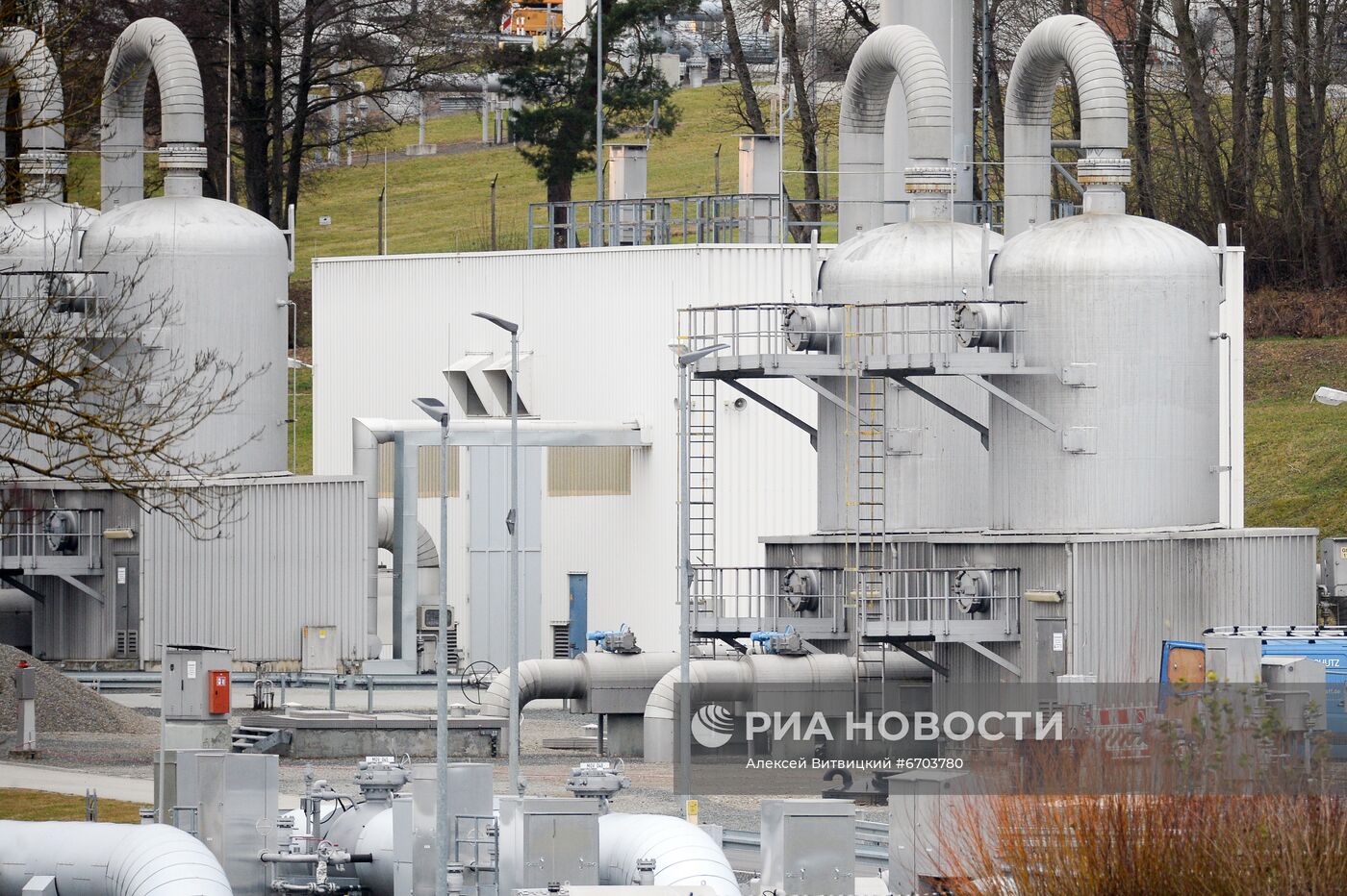 Газокомпрессорная станция Gascade в Айслебене