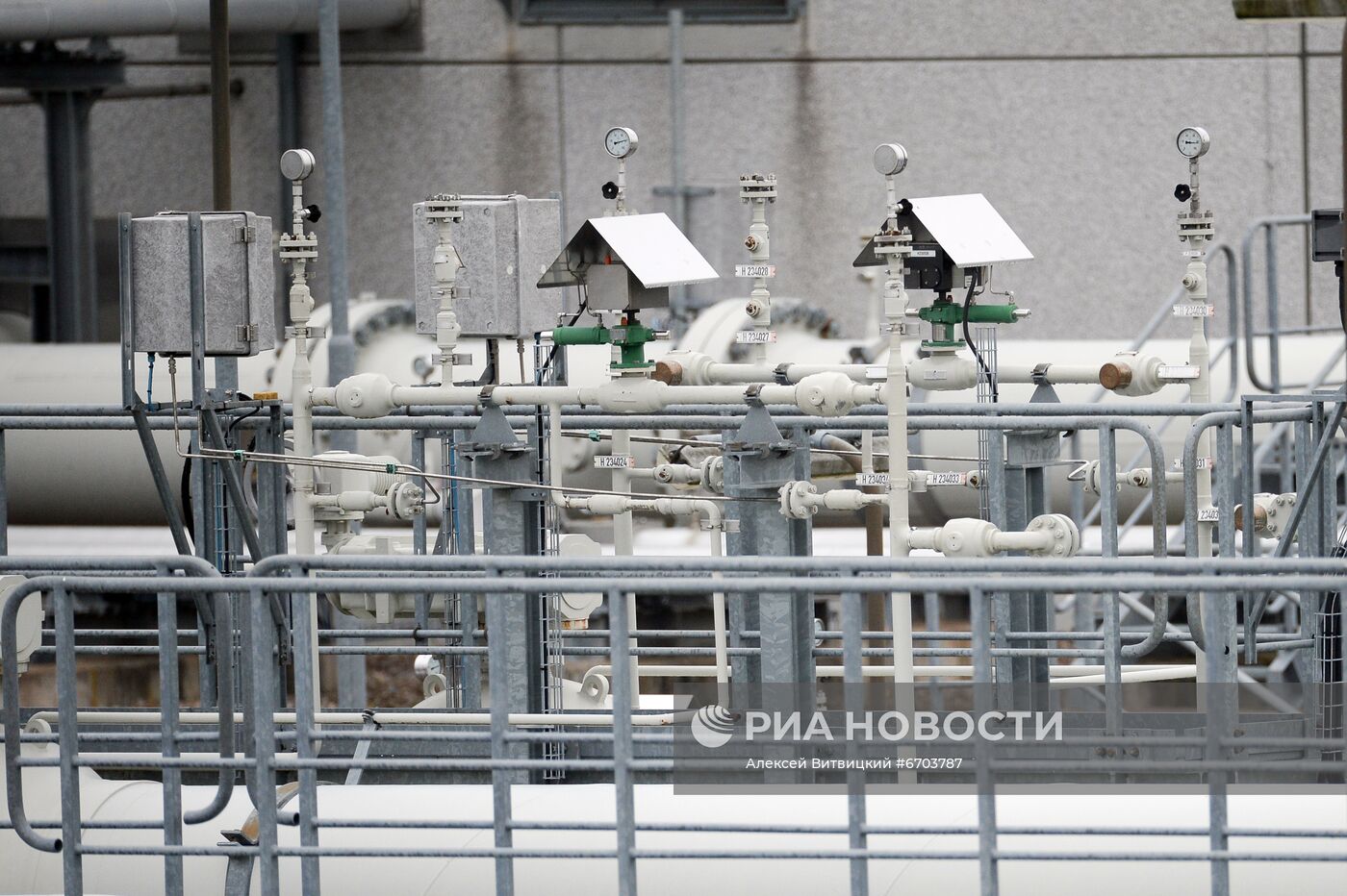 Газокомпрессорная станция Gascade в Айслебене