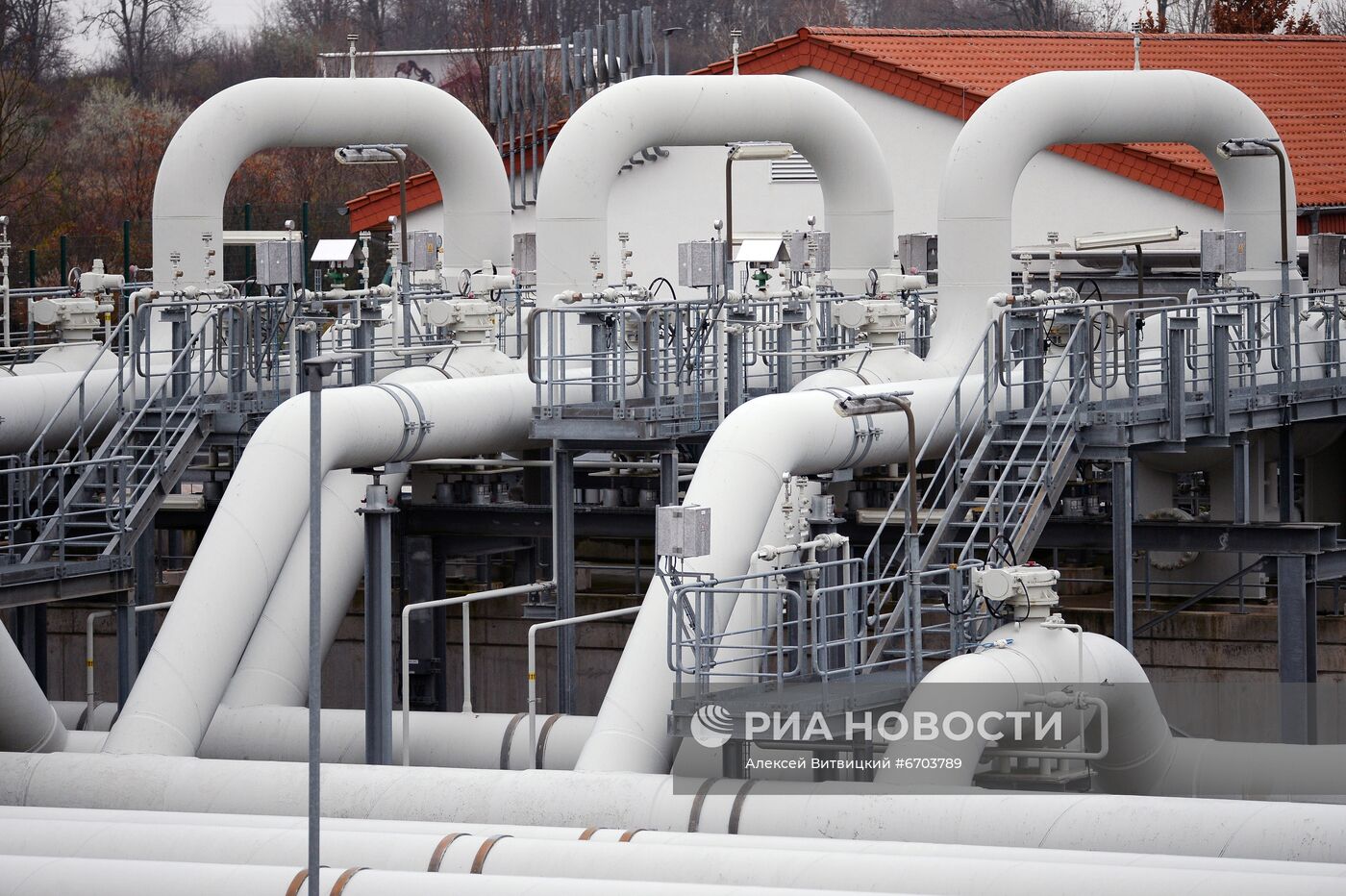 Газокомпрессорная станция Gascade в Айслебене