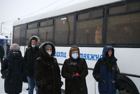 Авария на шахте "Листвяжная" в Кузбассе